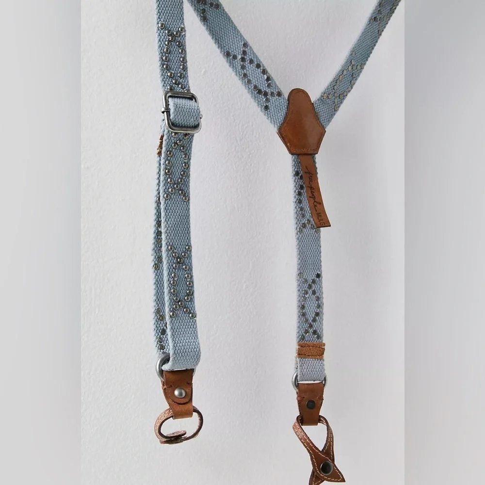 Free People-Suri Suspenders-Green
